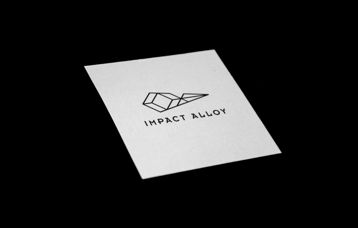 Impact Alloy Logo Card